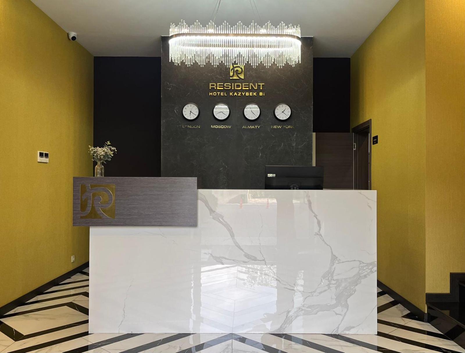 Resident Hotel Kazybek Bi Almatý Exterior foto